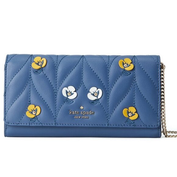 NWT Kate Spade Floral Leather Bag - Picture 1 of 12